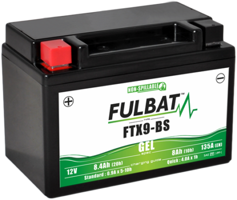FULBAT Gelový akumulátor FTX9-BS GEL (YTX9-BS GEL)