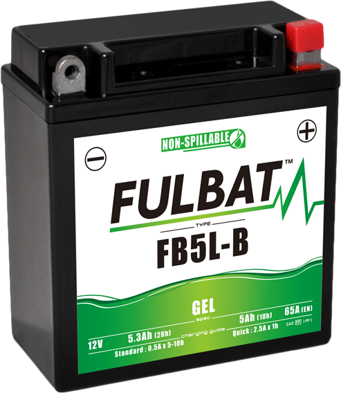 FULBAT Gelový akumulátor FB5L-B GEL (YB5L-B GEL)