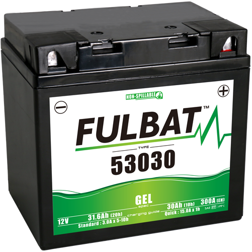 FULBAT Gelový akumulátor 53030 GEL (F60-N30L-A)