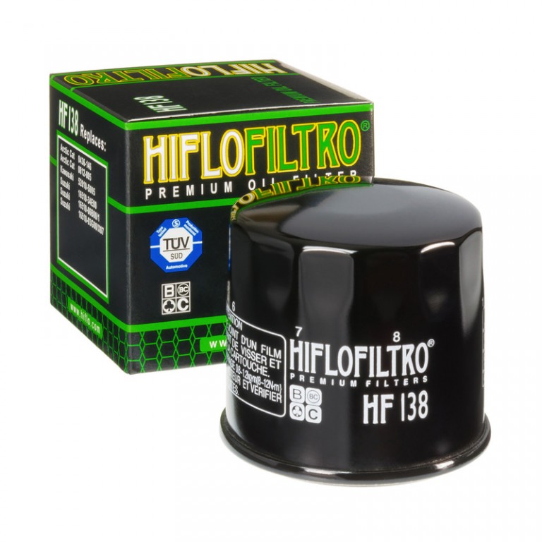 HIFLOFILTRO Olejový filter HF138C chróm