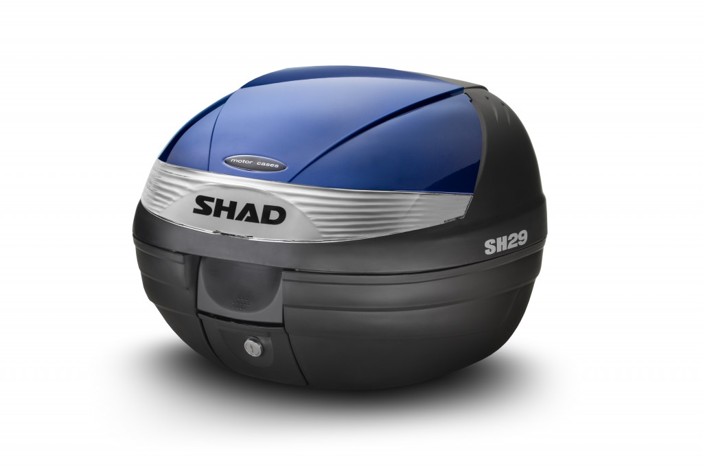 SHAD Topcase - s barevným krytem SH29 modrá