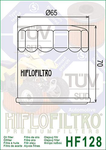 Olejový filter HIFLOFILTRO HF128