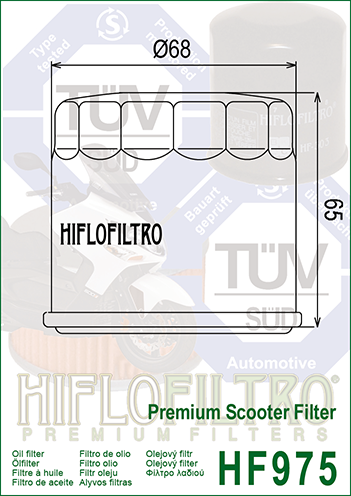 HIFLOFILTRO Olejový filter HF975