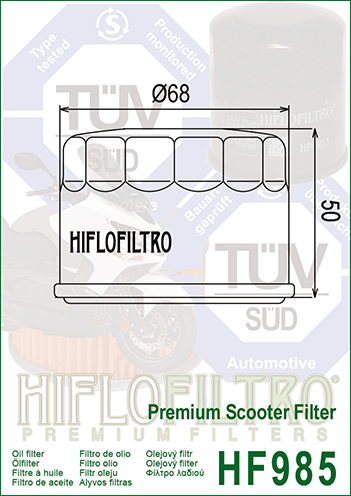 HIFLOFILTRO Olejový filter HF985