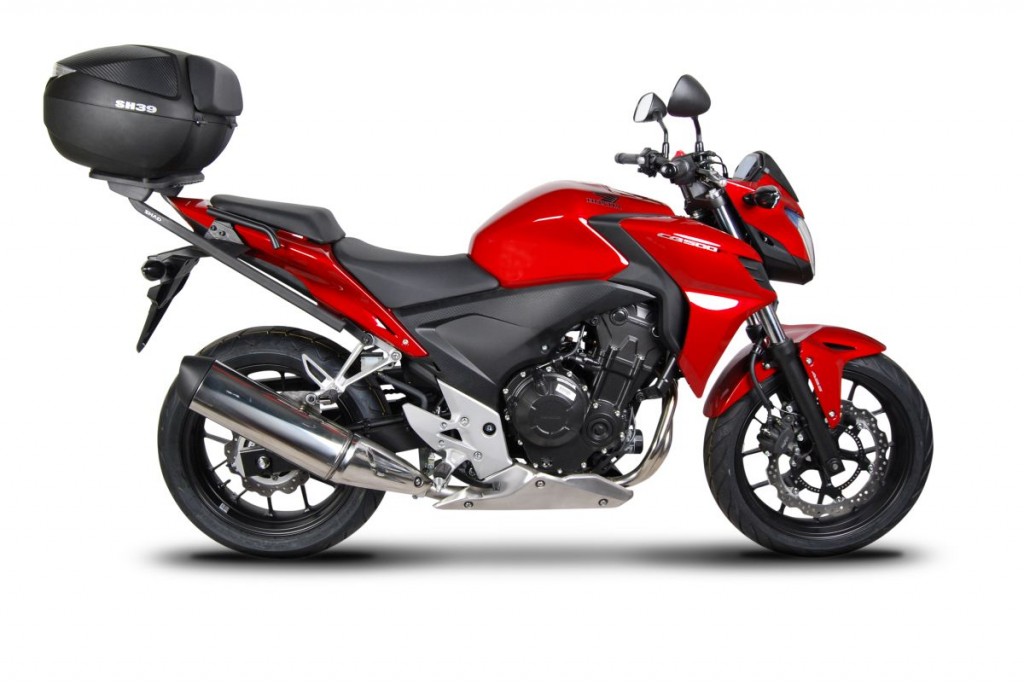 SHAD Vrchní kufr na motorku SH39 Karbon