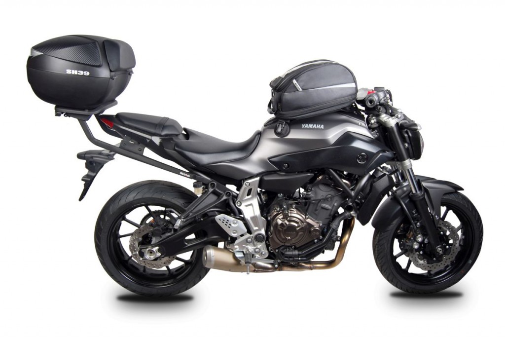 SHAD Vrchní kufr na motorku SH39 Karbon