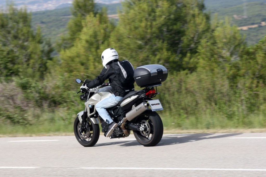 SHAD Vrchný kufor na motorku SH45 čierna